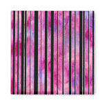 Black & White Girly Lines Magnet