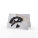 Black & White Greetings Card