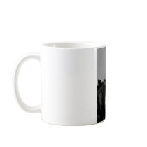 Black & White Horse Portrait Coffee Mugs