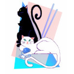 Black & White Kitties T-Shirt
