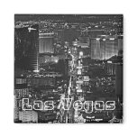 Black & White Las Vegas Magnet