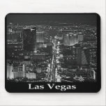 Black & White Las Vegas Strip Mousepad