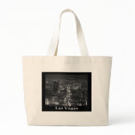 Black & White Las Vegas Tote Bag
