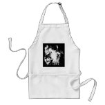 Black & White Lion Apron