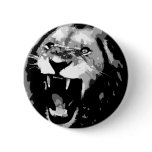 Black & White Lion Pins
