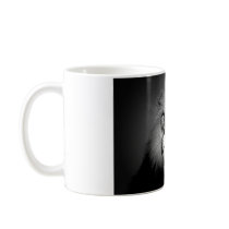 Black & White Lion Mug