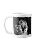 Black & White Lion Photo mugs