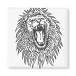 black-white-lion-vector