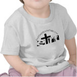 Black & White Logo & Address Tshirt