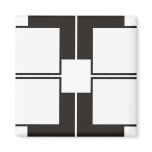 black white magnet