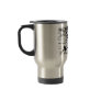 Black & White Nevermore Silhouette Raven Mug
