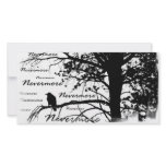 Black & White Nevermore Silhouette Raven