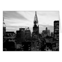 Black & White New York Cards