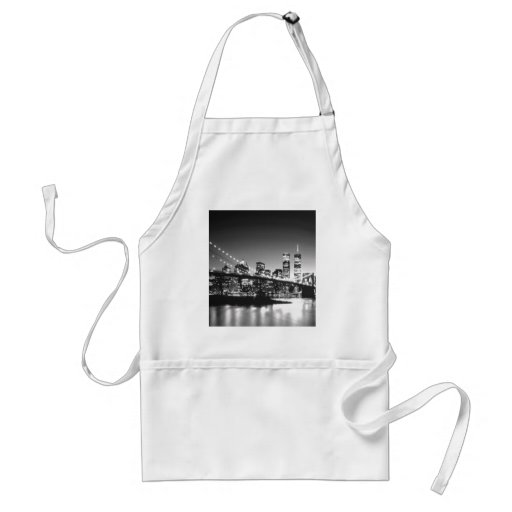 Black & White New York City Apron