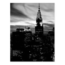 Black & White New York City Midtown postcards