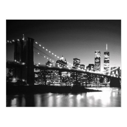 Black & White New York City Postcards