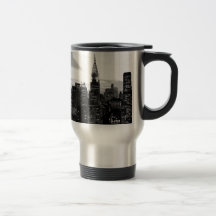 Black & White New York Coffee Mug