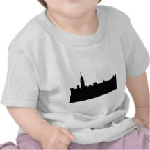 Black & White New York Silhouette Tshirt