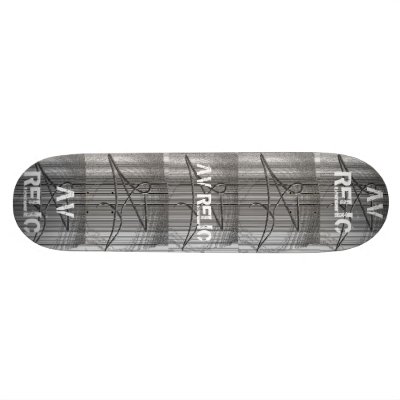 Black & White old school Skateboards by AVrelic