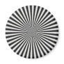 Black & White Optical Illusion Fridge Magnets