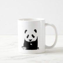 Black & White Panda Coffee Mugs