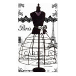 Black White Paris Fashion Mannequin