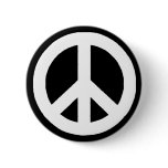 Black & White Peace Sign