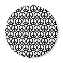 Black & White Peace Signs