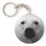 Black & White Polar Bear keychains