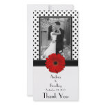 Black & White Polka Dot Photocard