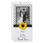 Black & White Polka Dot Photocard