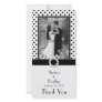 Black & White Polka Dot Photocard Picture Card