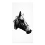 Black & White Pop Art Horse Custom Photo Card