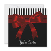 Black White Red All Occasion Party