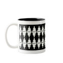 Black White & Red Buddha Cup mugs