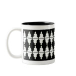 Black White & Red Buddha Cup mugs