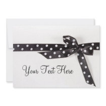 Black & White Ribbon