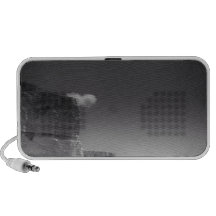Black & White Sea Against Rocks Portugal Notebook Speaker