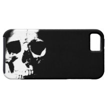 Black & White Skull