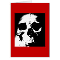 Black & White Skull