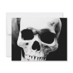 Black & White Skull invitations
