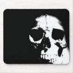 Black & White Skull mousepads