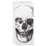 Black & White Skull rack cards