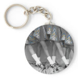 Black & White Soft Shoes Keychain