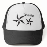 black white star, black white star, Rockstar hats