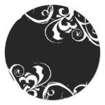 Black & White Sticker
