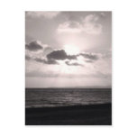 Black & White Sunbeams Postcards