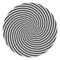 Black & White Swirl Optical Illusion