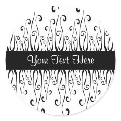 Black & White Swirls - Customisable by pooja1008