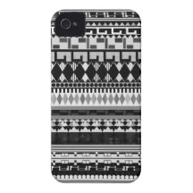 Black & White Tribal iPhone 4/4S Case iPhone 4 Cases